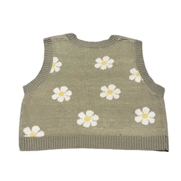 J for Justify - Daisy Pattern Sweater Vest - Picture 5 of 5